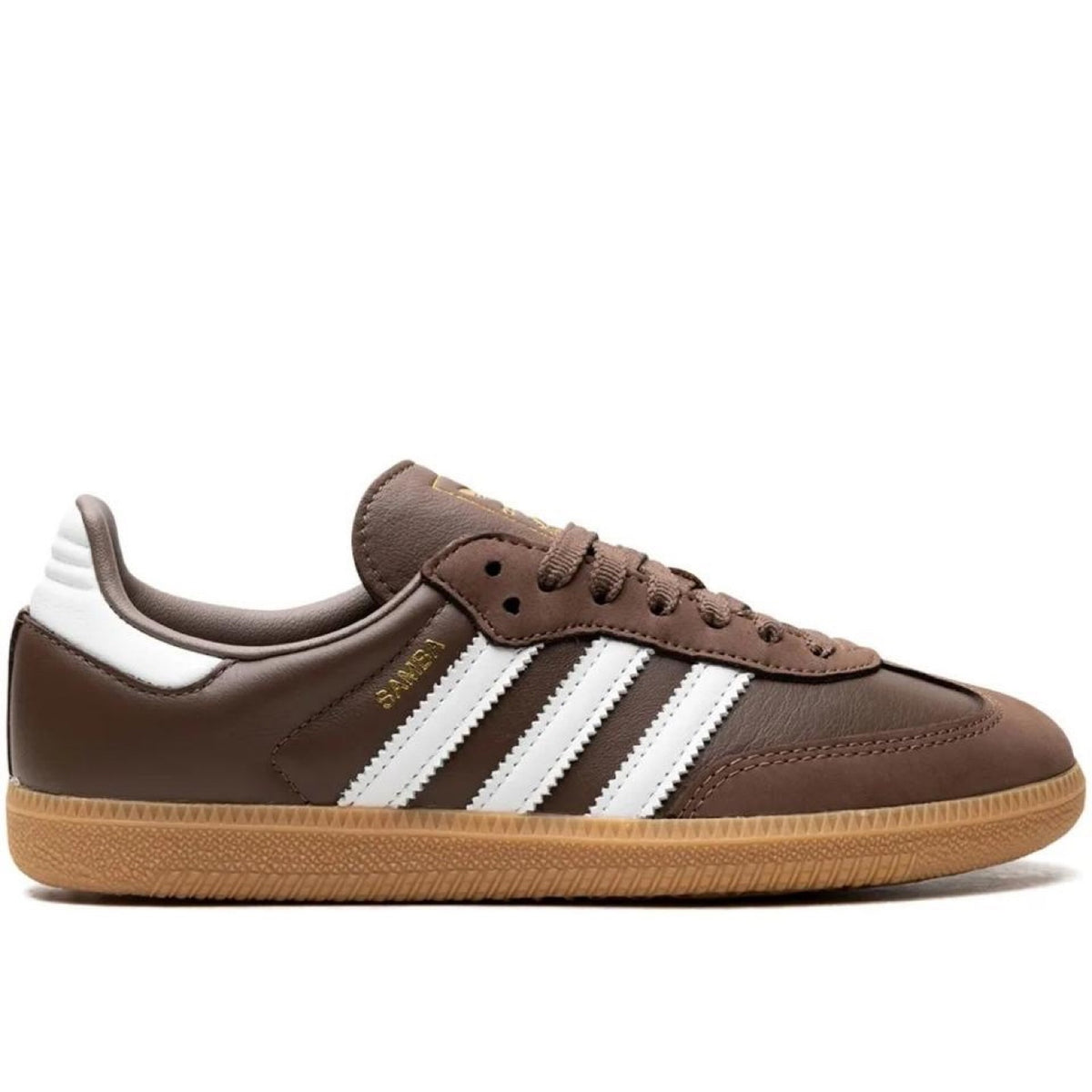 adidas Samba OG – Dark Brown / Cream White