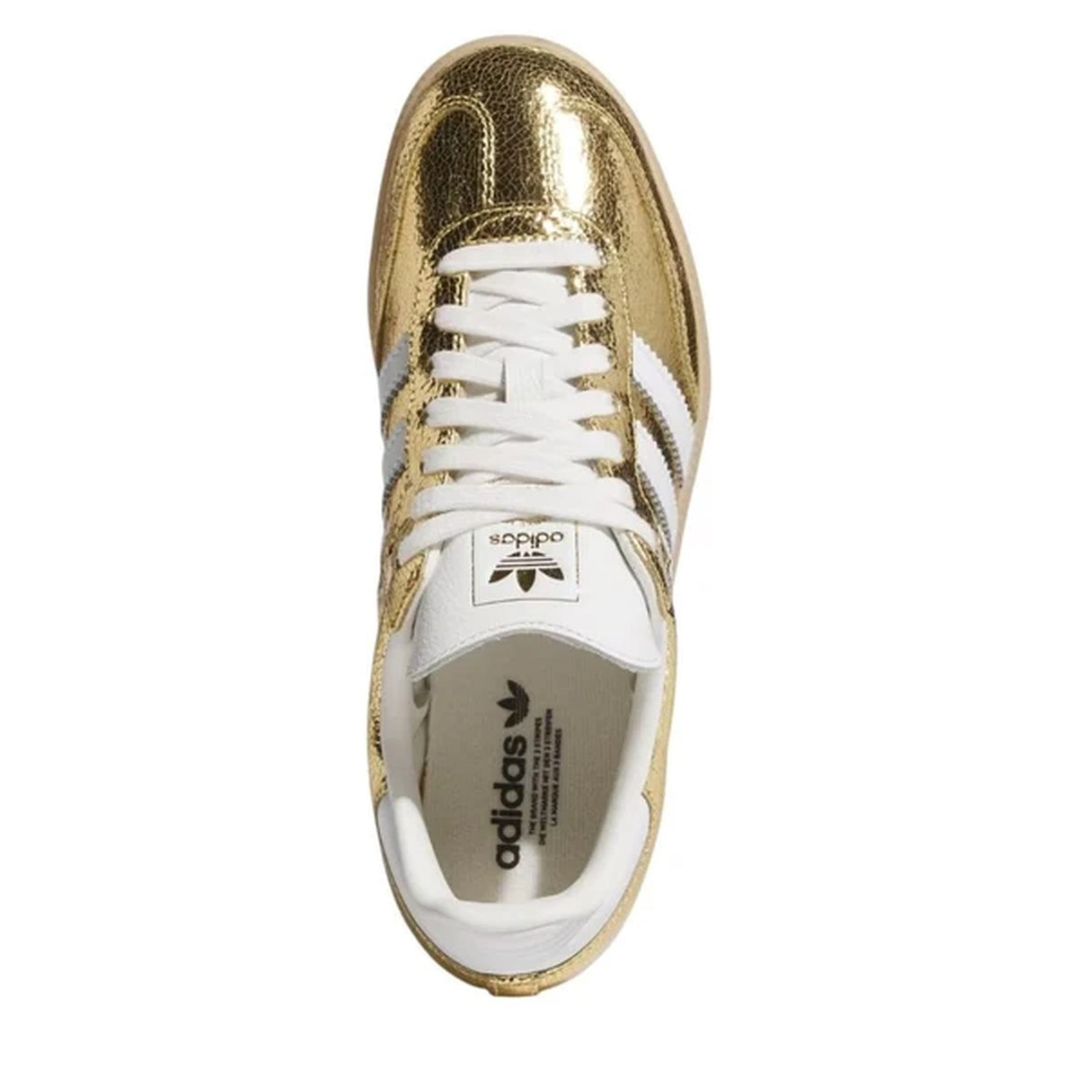 adidas Samba OG – Gold Metallic / Off White